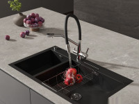 Смеситель Cersanit Vivo однорычажный с фильтром с гибким изливом 68217 (хром)