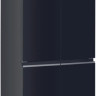 Холодильник с морозильником HARPER RH6966BW (black glass)