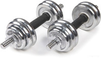 Гантели Atlas Sport Хромированные в чемодане 2x7.5 кг