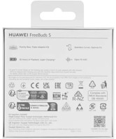 Наушники Huawei FreeBuds 5 (мерцающий серебристый, международная версия)