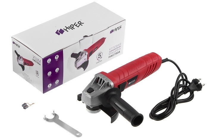 Угловая шлифмашина HIPER HAG780A