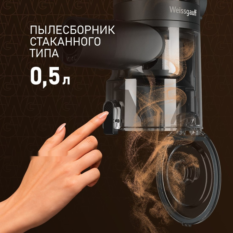 Пылесос Weissgauff V16 BLDC 250 Marine Turbo Wet&Dry