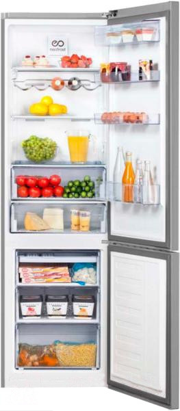 Холодильник с нижней морозильной камерой Beko RCNK 400E20 ZW