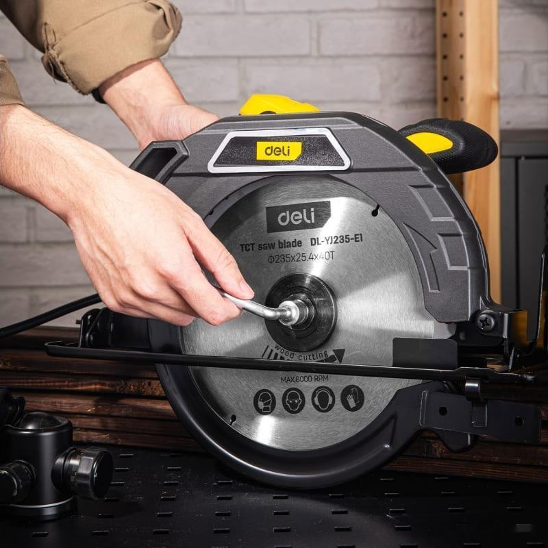 Дисковая (циркулярная) пила Deli DL-YJ235-E1 103012