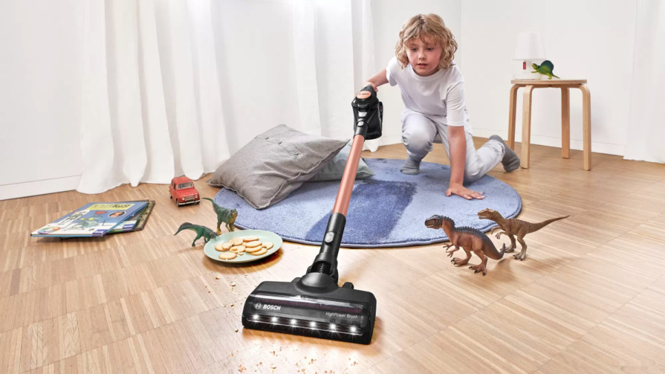 Пылесос Bosch Serie 8 Unlimited Gen2 ProParquet BCS8214PRQ