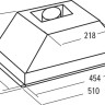 Вытяжка CATA G 45 X LED 02039305