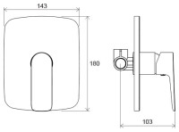 Смеситель Ravak Classic CL 062.00