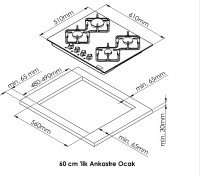 Варочная панель Kuppersberg FS 62 W