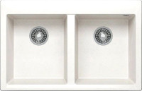 Кухонная мойка Polygran Brig 790 (белый хлопок)