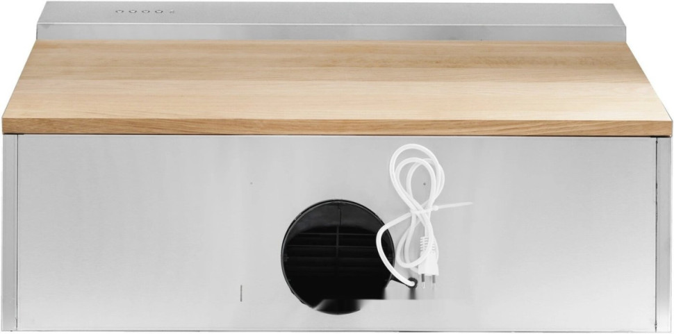 Вытяжка Elikor Фарм 90H-650-E3D (нержавеющая сталь/дуб неокрашенный)