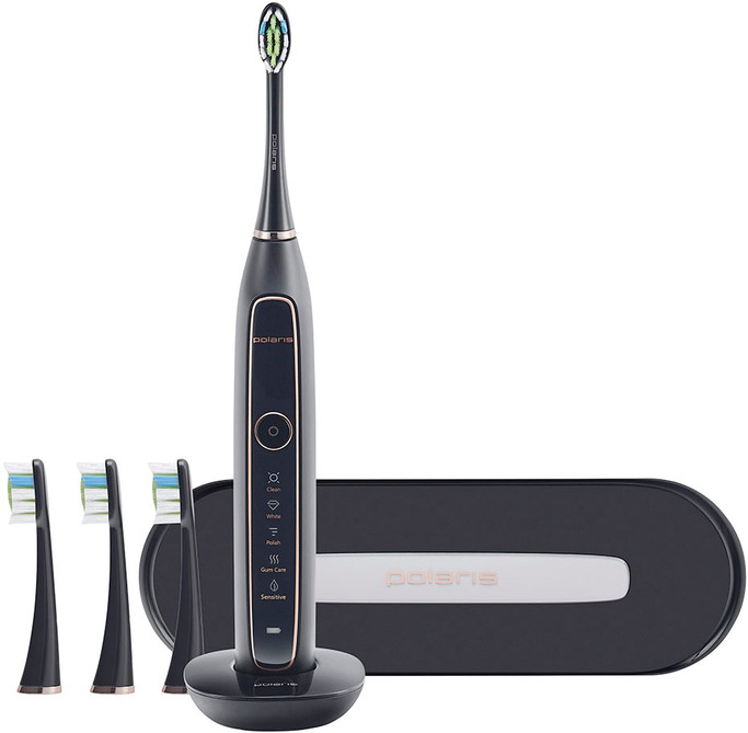 Электрическая зубная щетка Polaris PETB 0101 BL/TC