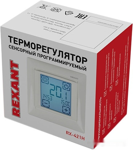 Терморегулятор Rexant RX-421H 51-0587 (бежевый)