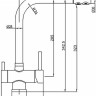 Смеситель Zorg Sanitary ZR 348 YF (сатин)