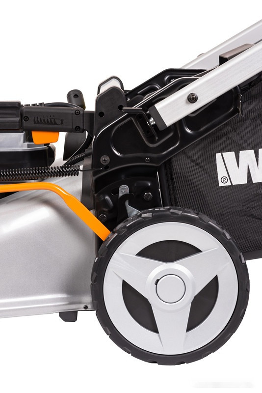 Газонокосилка Worx WG761E (с 4-мя АКБ)