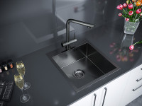 Кухонная мойка Paulmark PM214551-GM