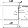 Кухонная мойка Elleci Ego 480 G62 Bianco Antico