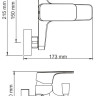 Смеситель Wasserkraft Salm 2701