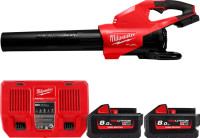 Ручная воздуходувка Milwaukee M18 FUEL M18F2BL-802 4933479988 (с 2-мя АКБ)