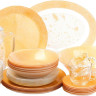 Столовый сервиз Luminarc Simply Mon'd'or Gold&White V3998 (46пр)