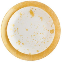 Столовый сервиз Luminarc Simply Mon'd'or Gold&amp;White V3998 (46пр)