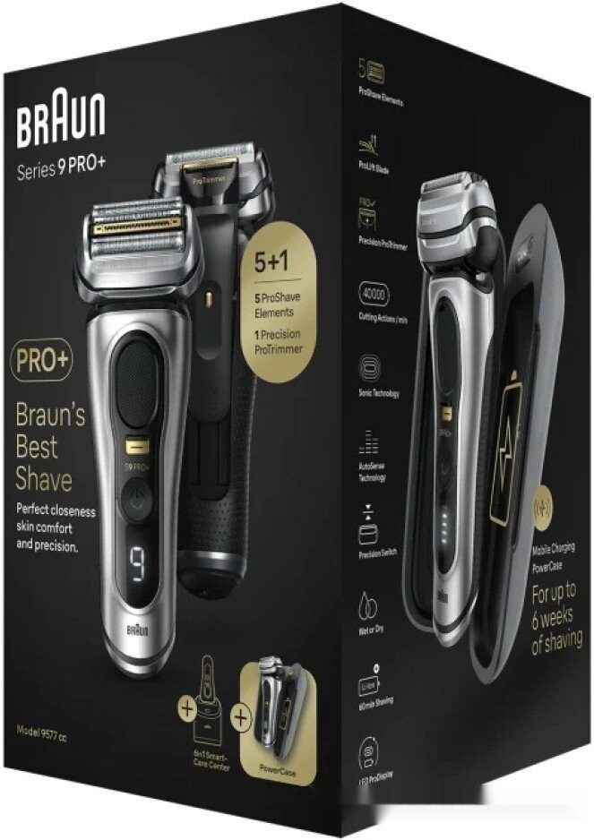 Электробритва мужская Braun Series 9 Pro+ 9675cc