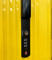 Чемодан DoubleW 005# (S, желтый)