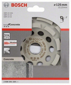 Шлифовальная алмазная чашка Bosch 2.608.201.228