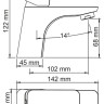Смеситель Wasserkraft Salm 2703