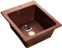 Кухонная мойка GranFest Practic GF-P505 (красный марс)