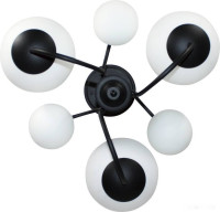 Подвесная люстра Элетех Тефия 261 НСБ 01-6х40-101 1005405126 (черный)