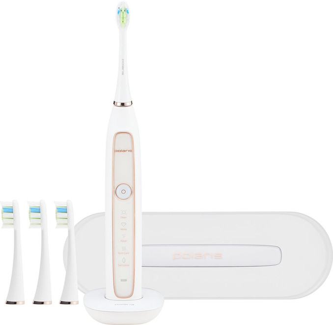 Электрическая зубная щетка Polaris PETB 0101 TC (белый)