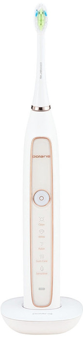 Электрическая зубная щетка Polaris PETB 0101 TC (белый)