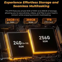 Планшет Oukitel RT9 6GB/256GB (черный)