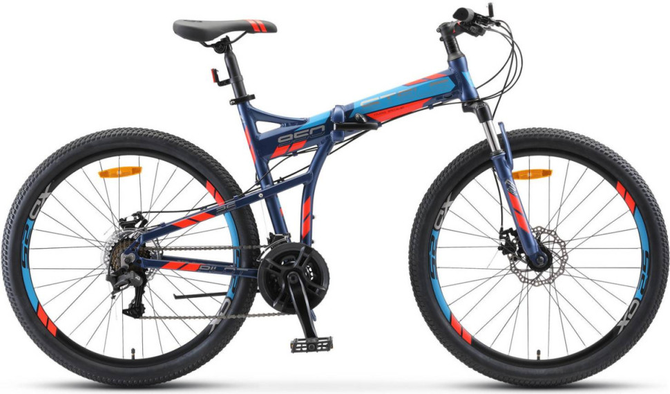 Велосипед Stels Pilot 950 MD 26 V011 (17.5, темно-синий, 2021)