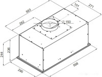 Вытяжка Maunfeld Crosby Power 60 (белый)