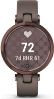 Умные часы Garmin Lily (темно-бронзовый/кожаный ремешок)