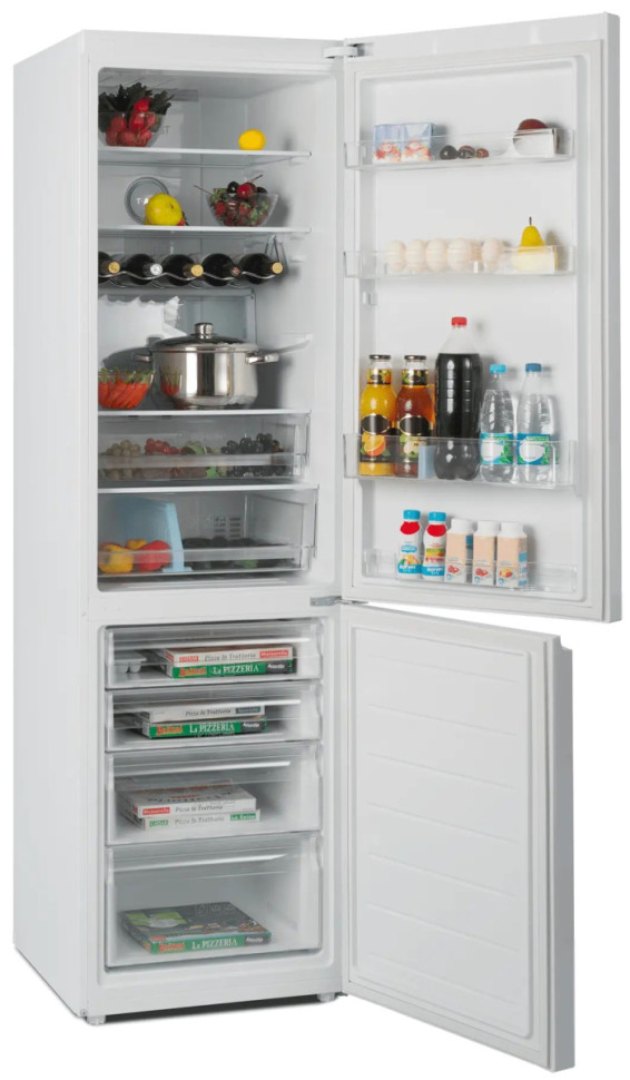 Холодильник с морозильником HAIER C2F637CWRG