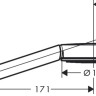 Душевая система Hansgrohe Pulsify S 105 1jet 24120670 (черный матовый)