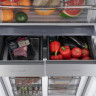 Холодильник side by side Weissgauff WCD 590 NoFrost Inverter Premium EcoFresh Inox Glass