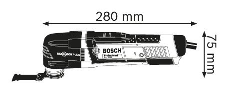 Шлифовальная машина Bosch GOP 30-28 Professional