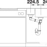 Кухонная мойка Blanco Legra 6S Compact 521303 (алюметаллик)