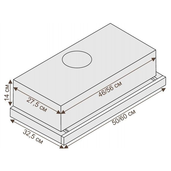 Вытяжка Ciarko SL-S II 50 IX