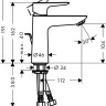 Смеситель Hansgrohe Talis E 71710000 (хром)