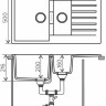 Кухонная мойка Tolero Loft TL-860 (Сафари)