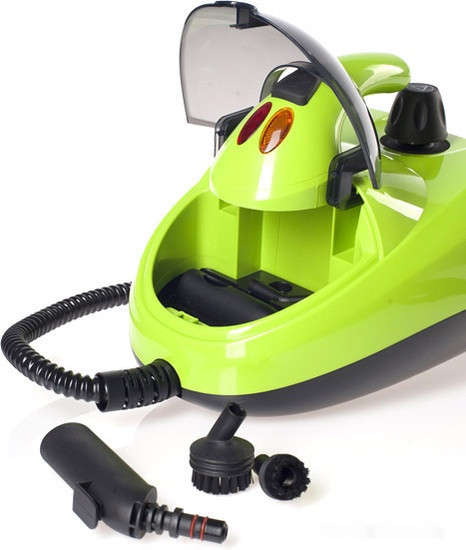 Пароочиститель Kitfort KT-908 (зеленый)