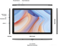 Планшет CHUWI HiPad X 6GB/128GB (черный)