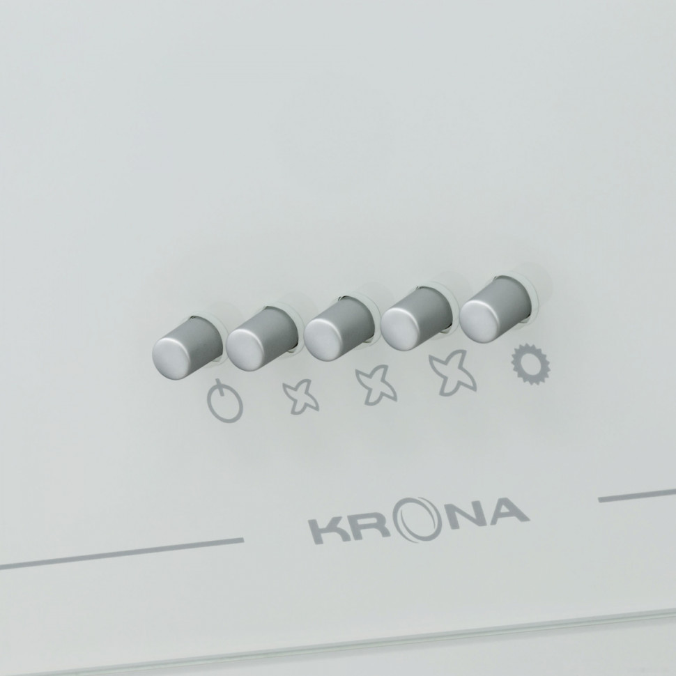 Вытяжка Krona Jina 600 PB (белый)
