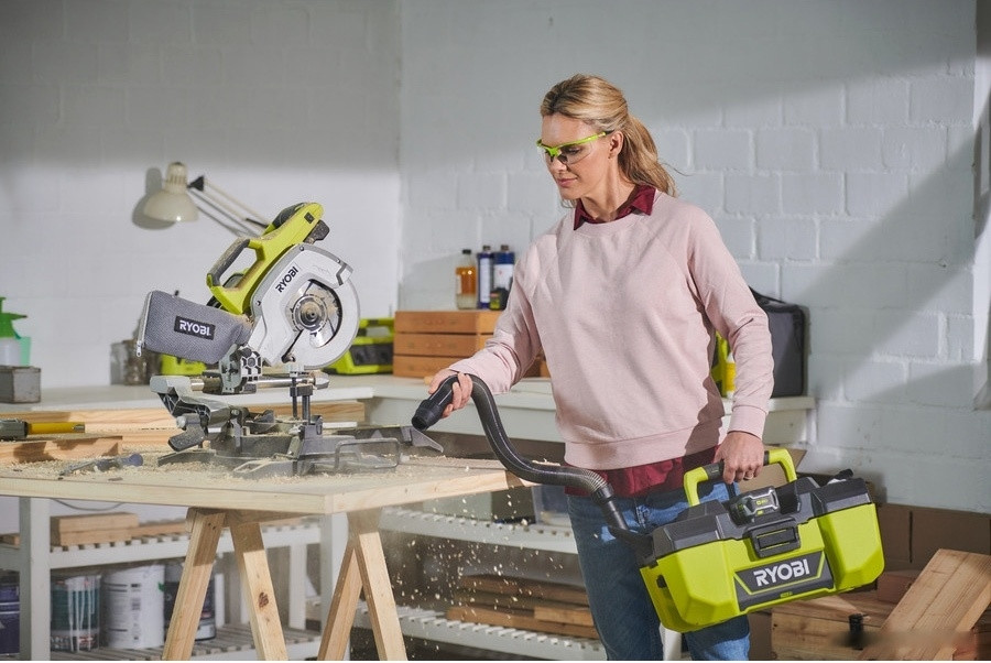 Пылесос Ryobi R18PV-0 (без батареи)