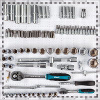 Универсальный набор инструментов BORT BTK-89 (84 предмета)