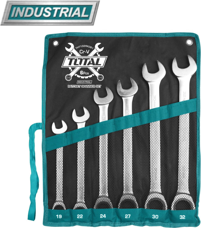 Набор ключей Total THT102RK061 (6 предметов)
